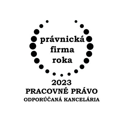 Právnická firma roka 2023 - Pracovné právo
